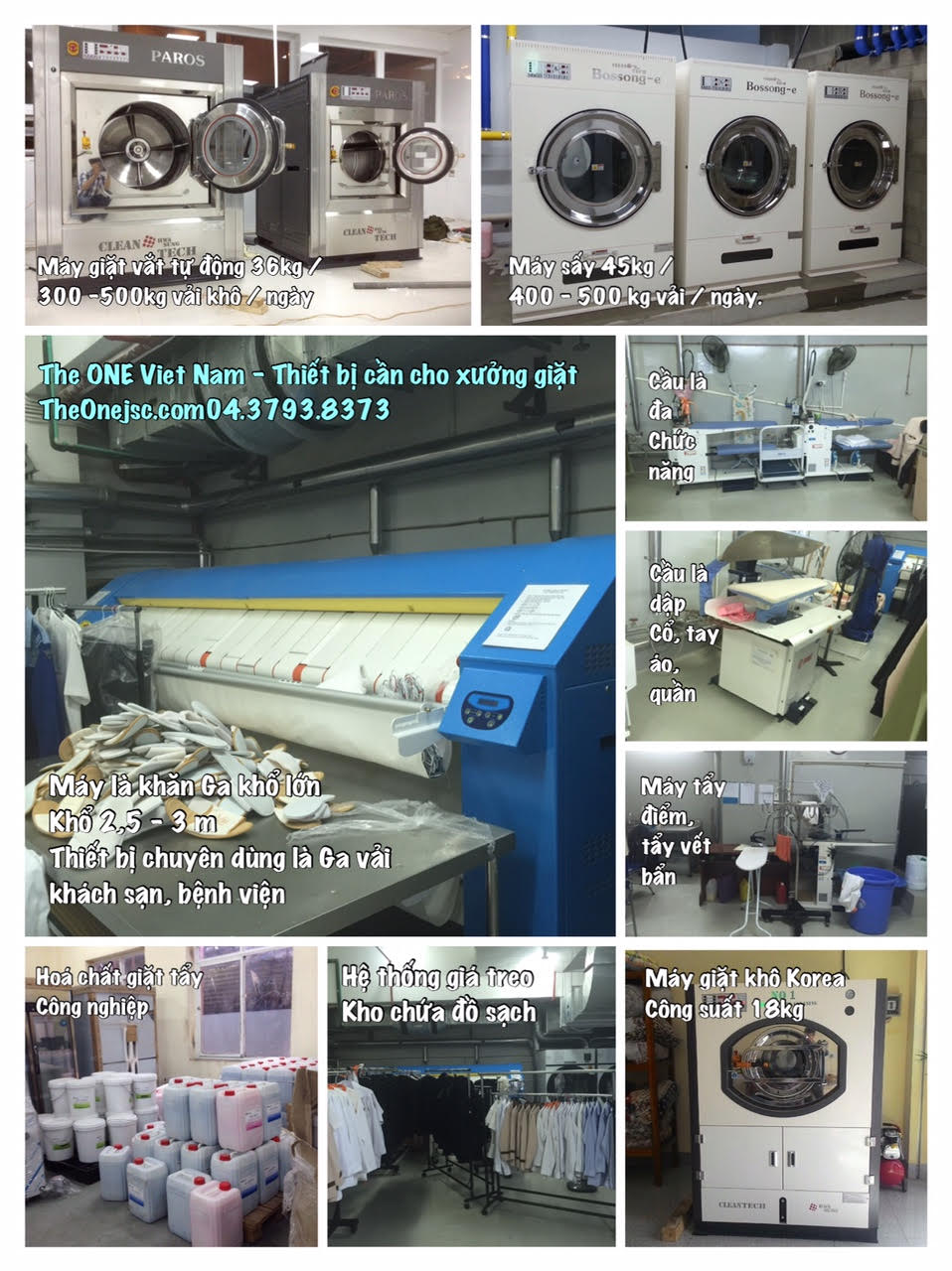 Máy giặt công nghiệp The ONe